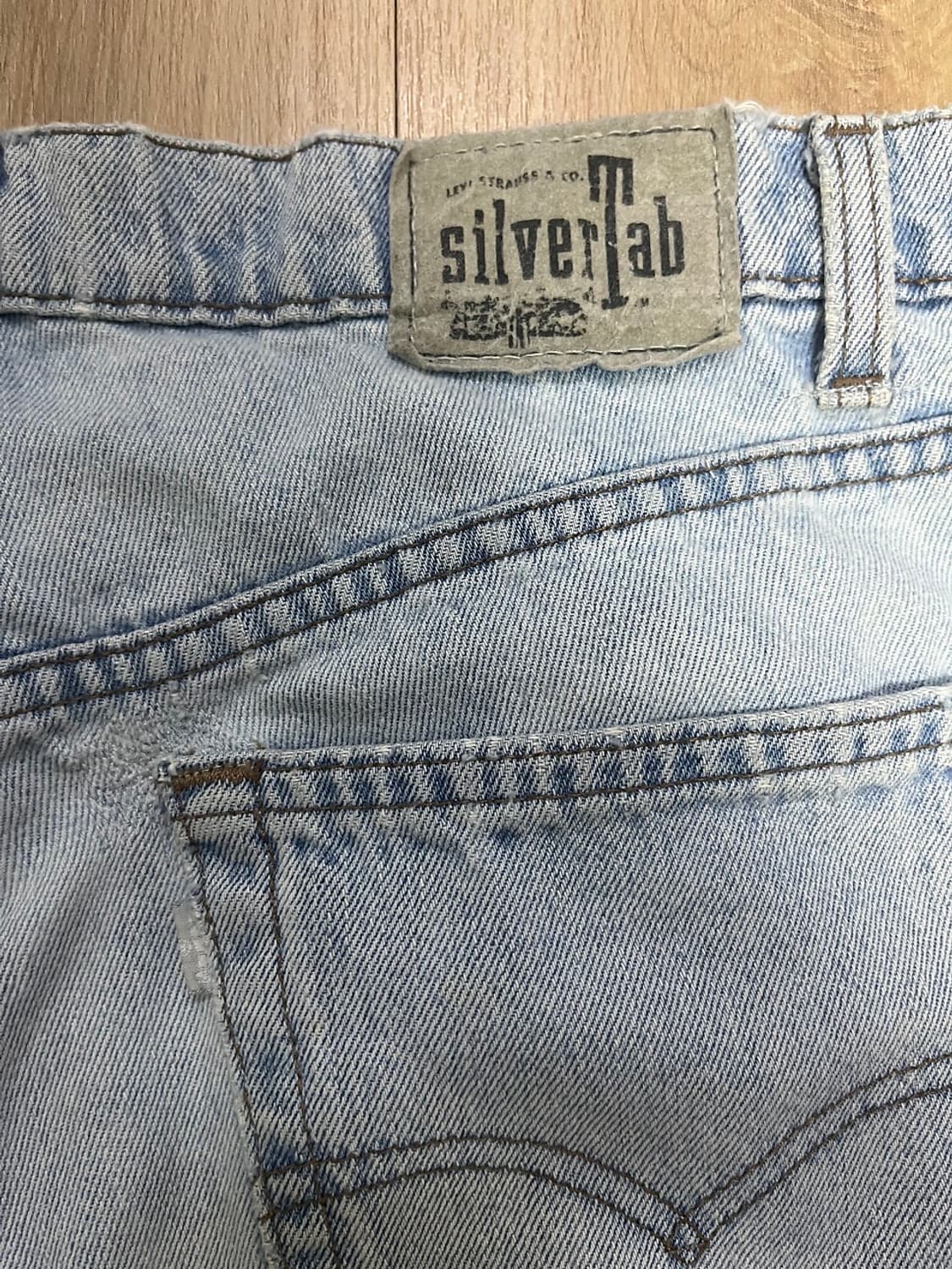 90s usa 리바이스 실버탭 데님 팬츠 배기핏 상품이미지3