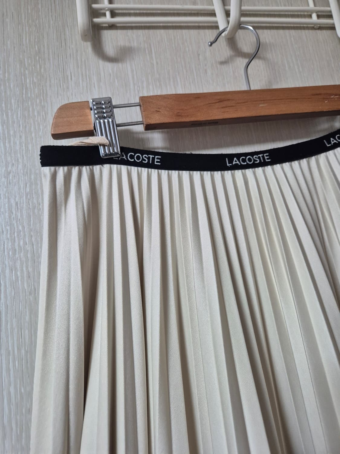 라코스테 플리츠 스커트  라지 밴딩스커트 에이라인 상품이미지4