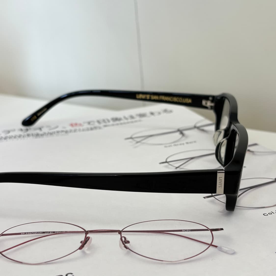 리바이스 뿔테 빈티지 안경 상품이미지3