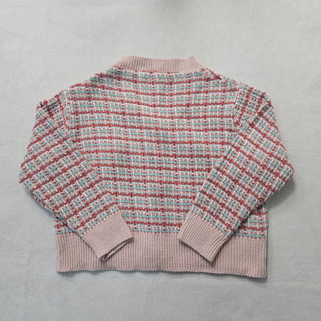 실측확인 빈티지 여성 트위드 가디건 0325Y 상품이미지2