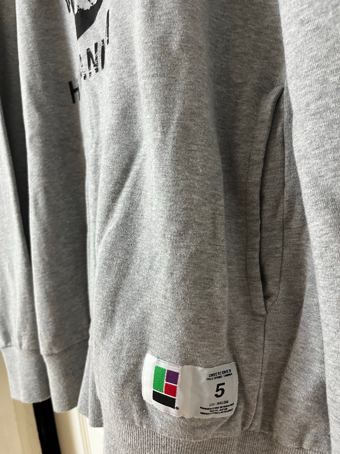 언더커버 humanism sweatshirt (5,XL) 상품이미지3