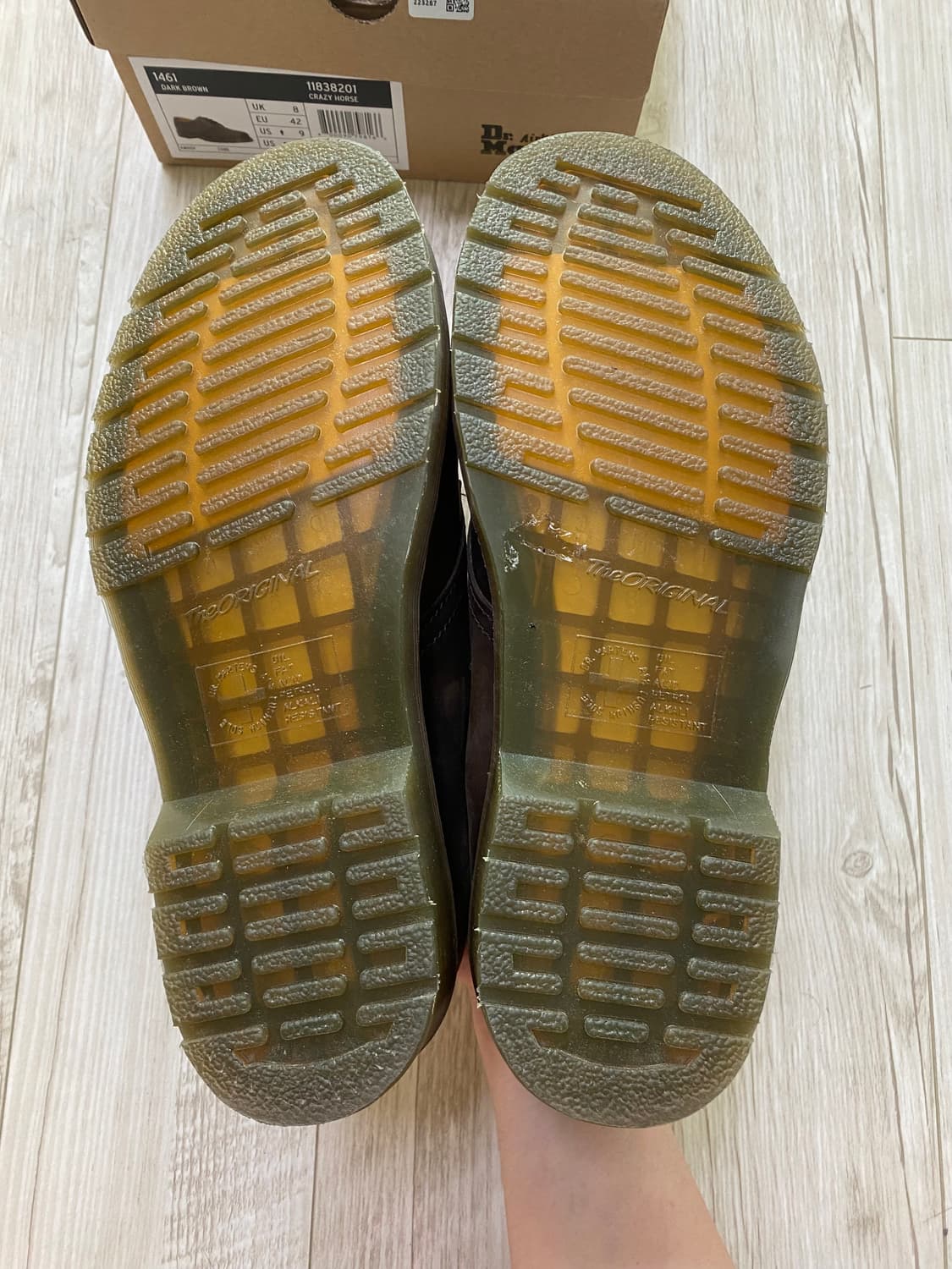 닥터마틴 1461 3홀 크레이지홀스 270 상품이미지6