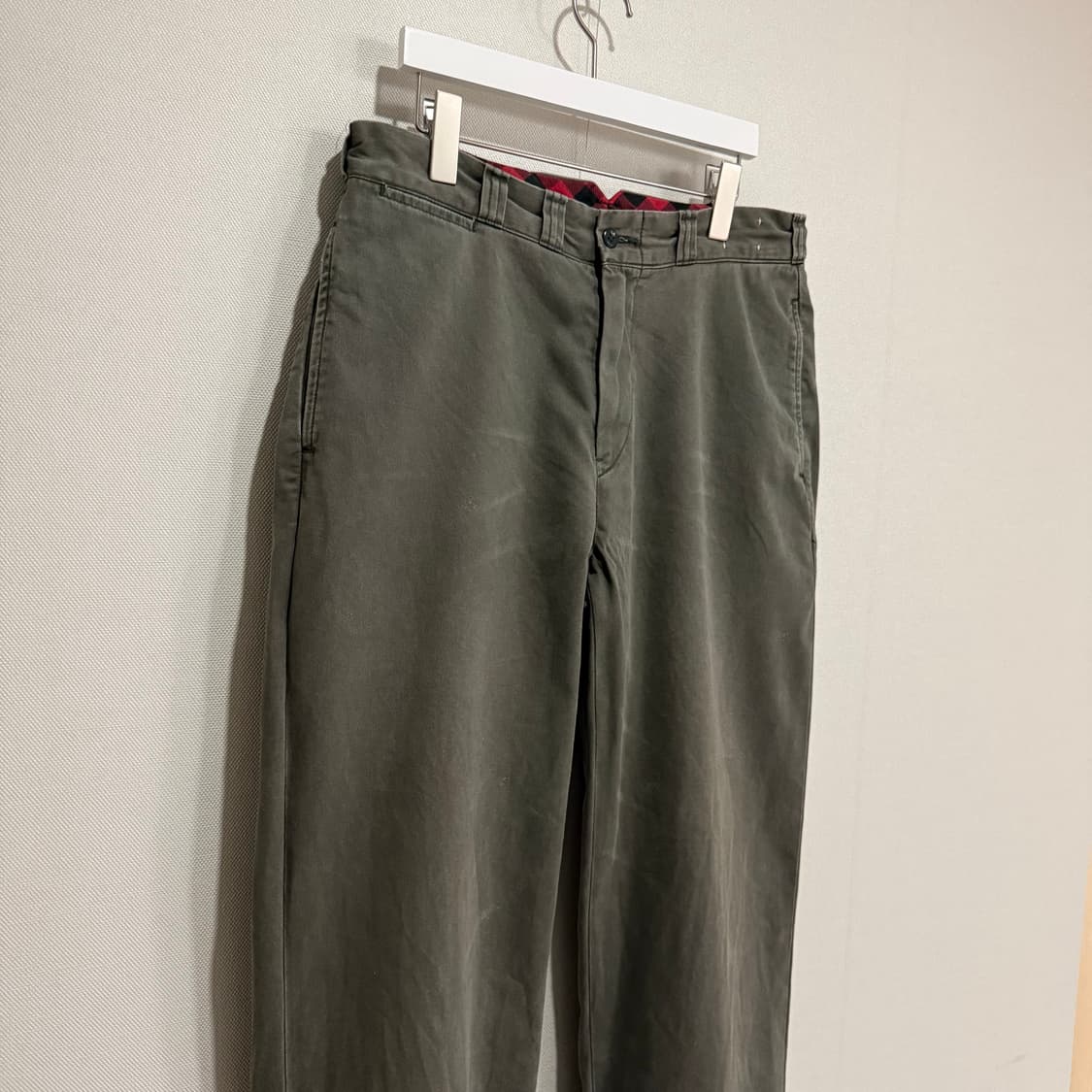 [32]빈티지 폴로 치노 팬츠 카키 상품이미지3