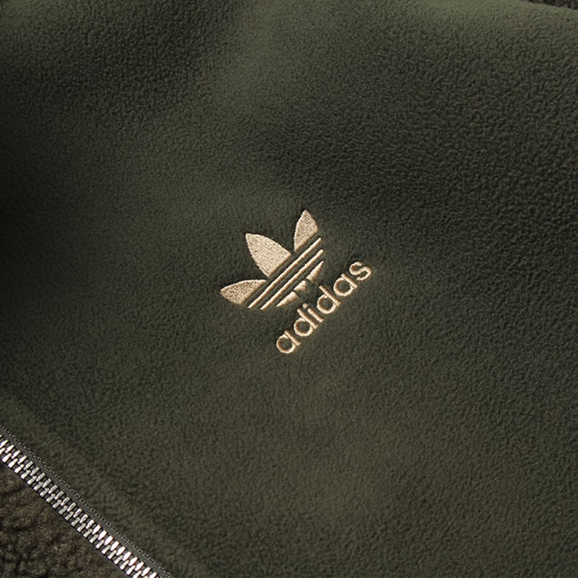  ADIDAS "Khaki Fleece Jacket" 상품이미지6