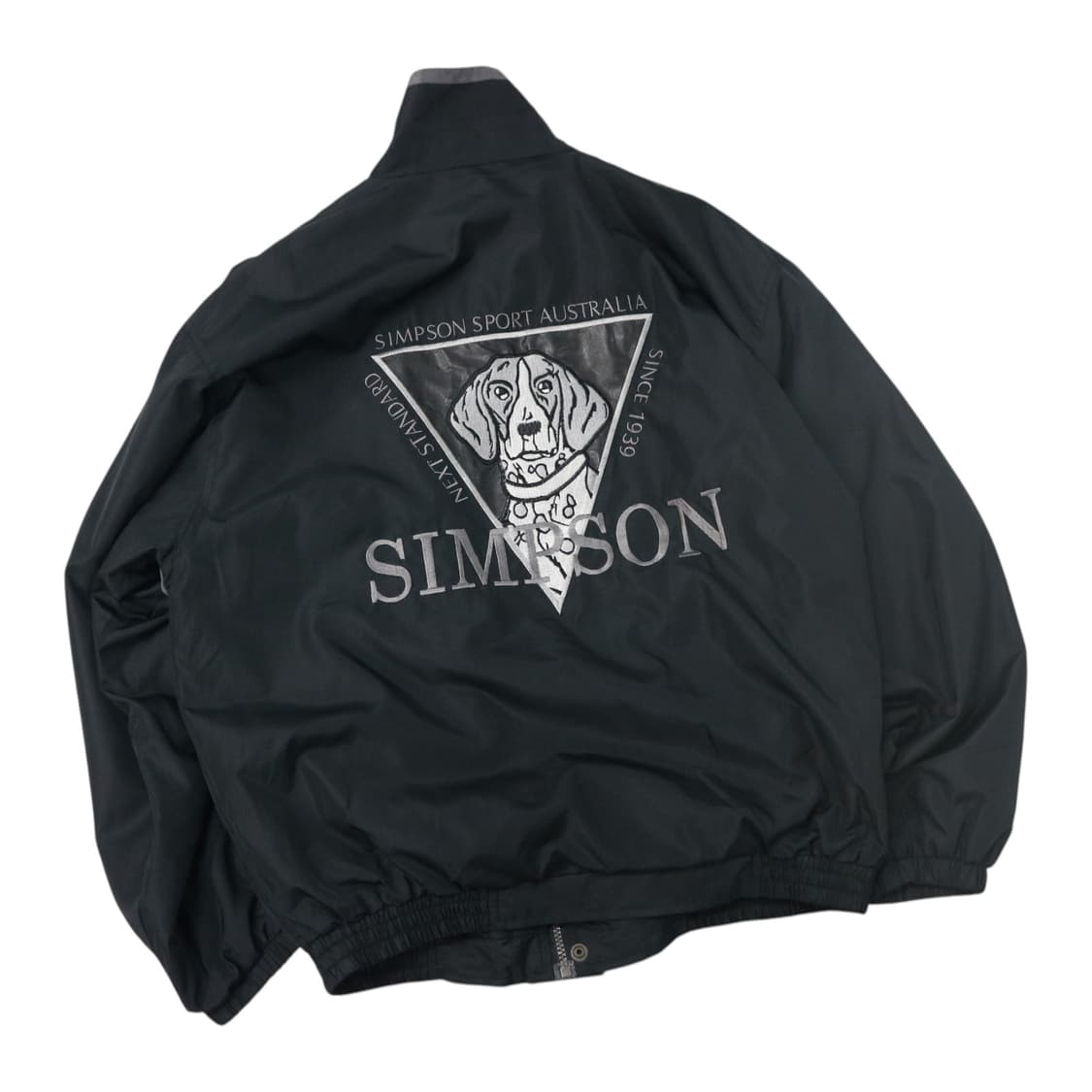 SIMPSON 심슨 스포츠 오스트레일리아 빈티지 하운드 자수 블루종 L 상품이미지1
