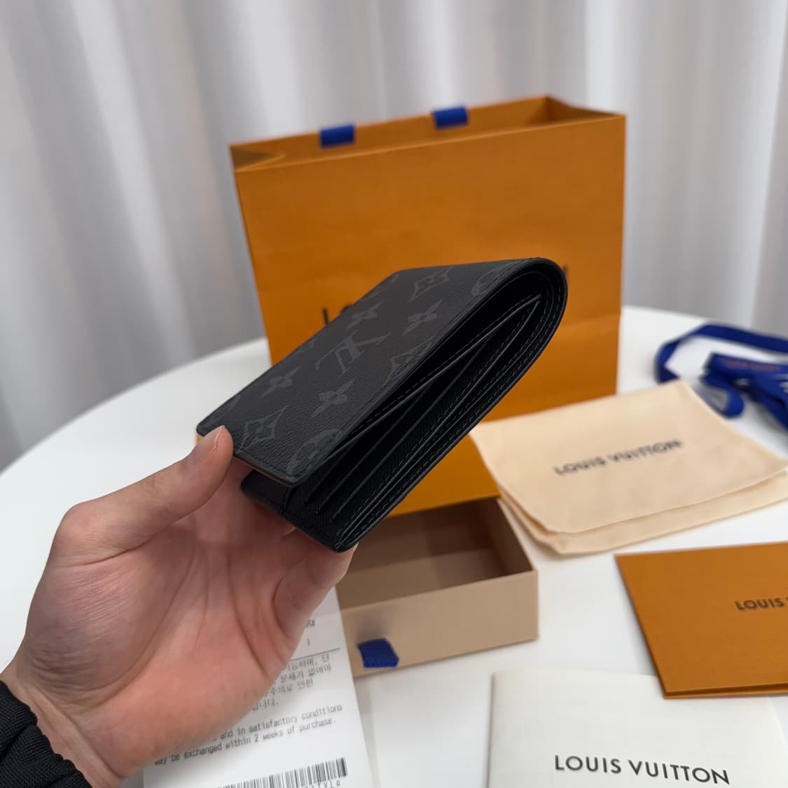 [26년/ 백화점] 루이비통 이클립스 슬렌더 반지갑 상품이미지5