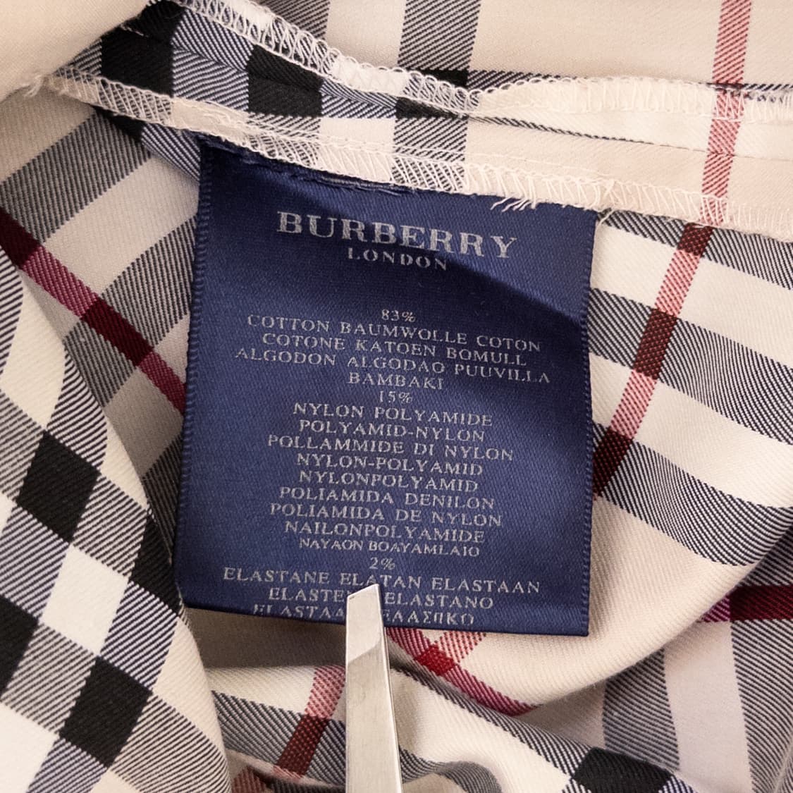 버버리 노바체크 원피스 상품이미지7
