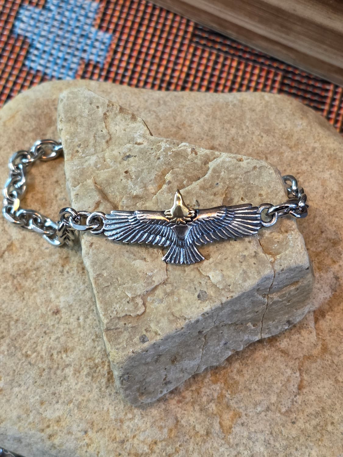 Surgical & silver925 egle bracelet 상품이미지6