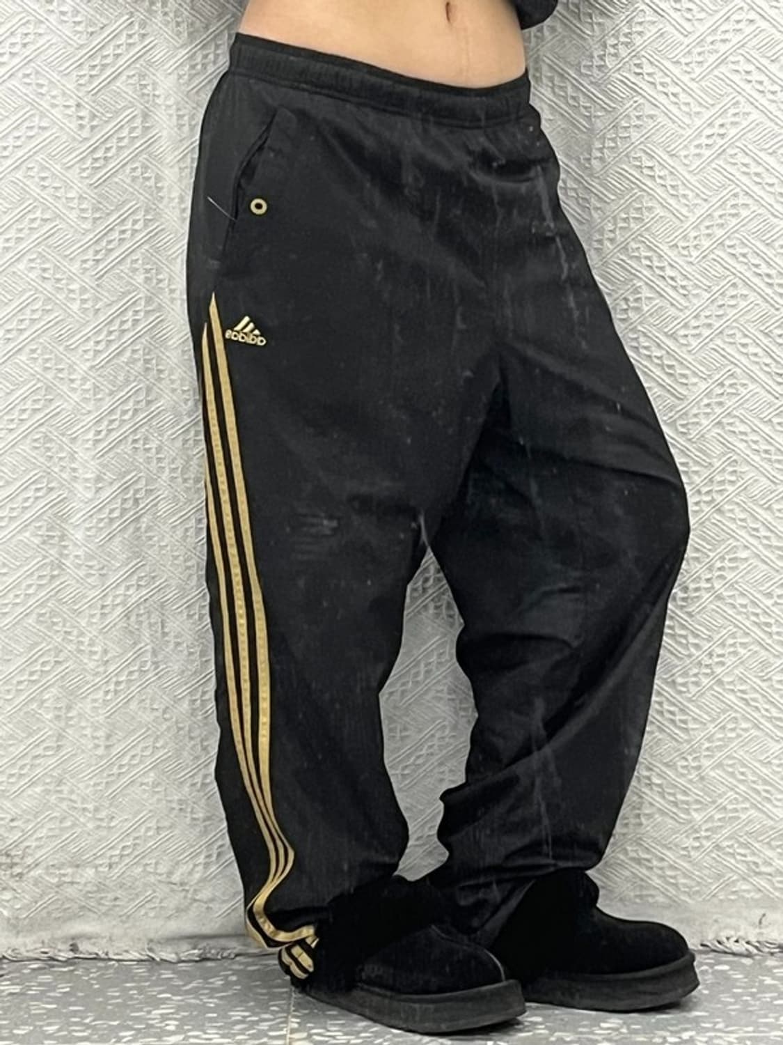 아디다스 00's 마샬아츠 블랙 골드 트랙팬츠 110 C06584 상품이미지1