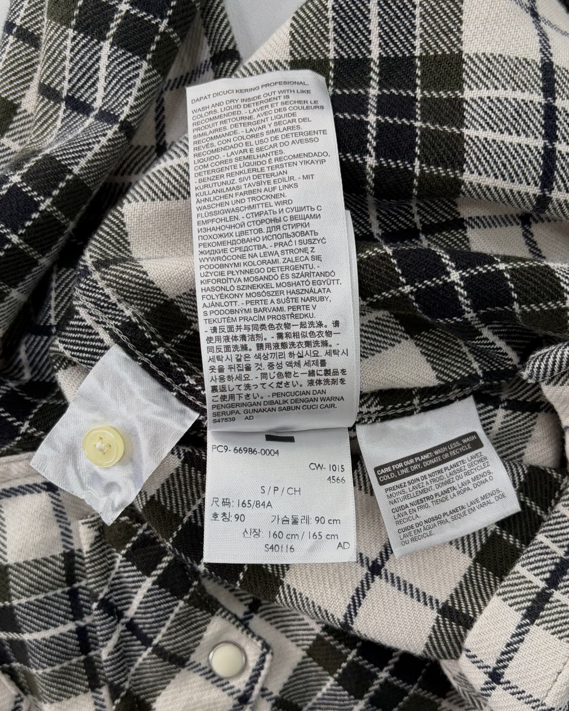 [S]리바이스 Levi's 플란넬 웨스턴 셔츠 상품이미지10