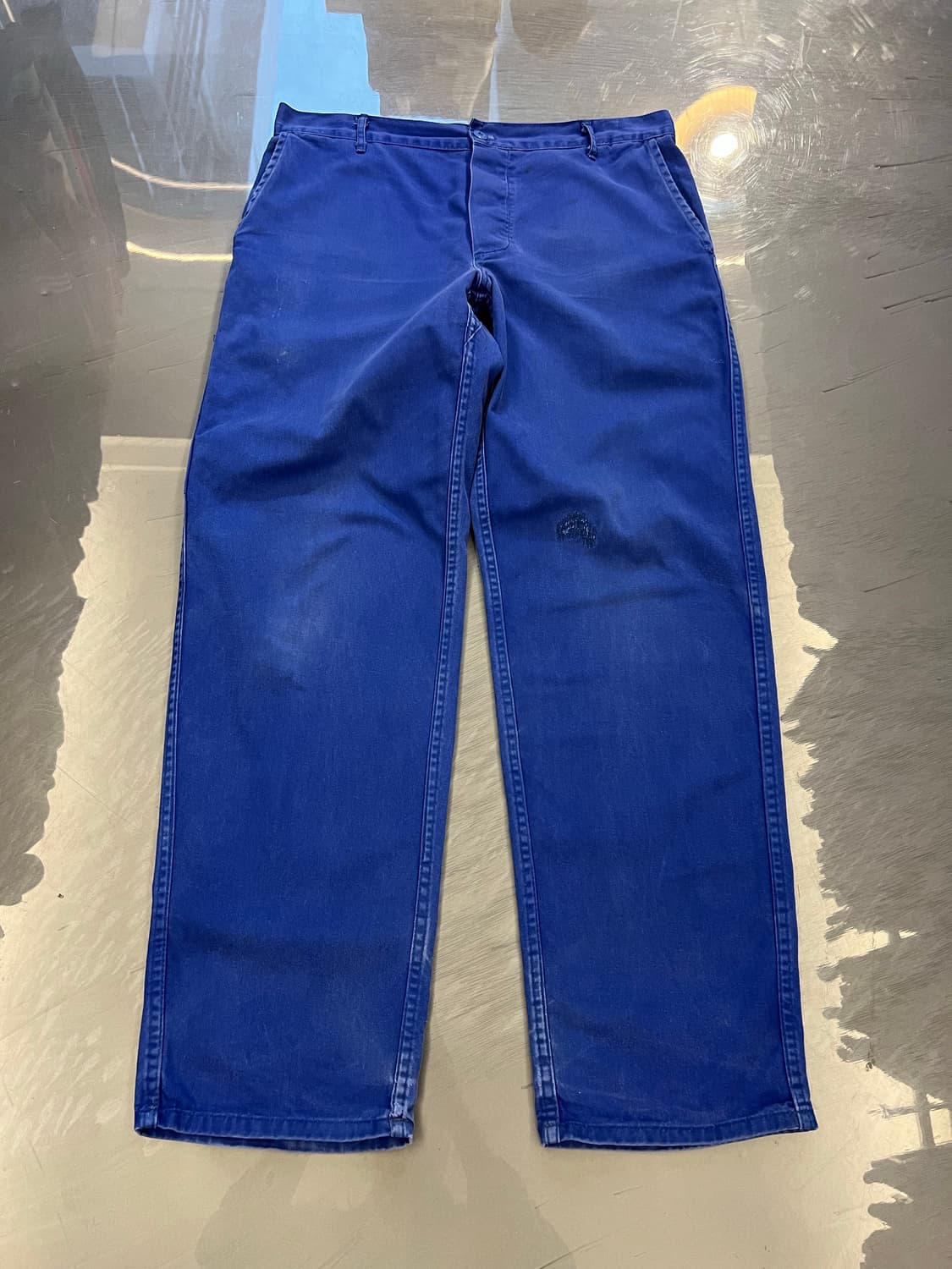 OLD VINTAGE GISS FADED BLUE 프렌치워크팬츠 상품이미지1