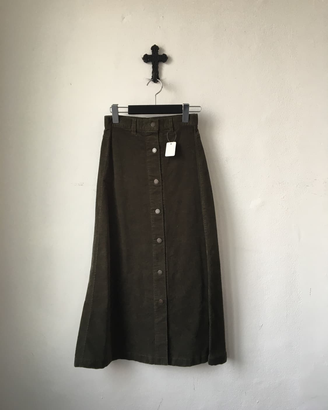 Button up corduroy skirt 상품이미지1