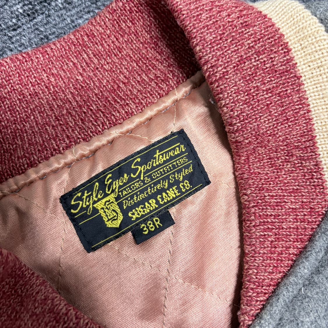 스타일아이즈 슈가케인 바시티 자켓 상품이미지4