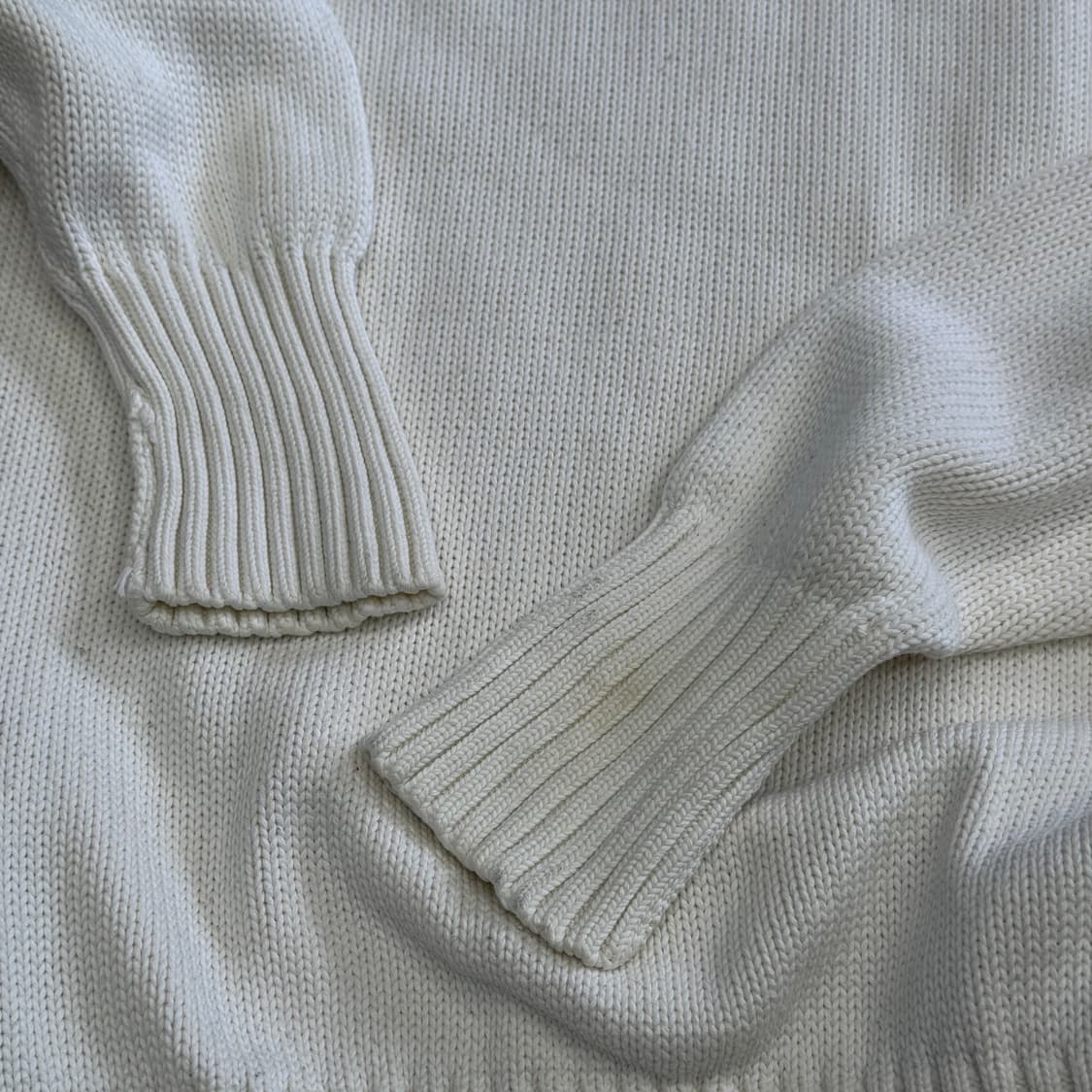 110 폴로랄프로렌 화이트 코튼 니트 상품이미지7