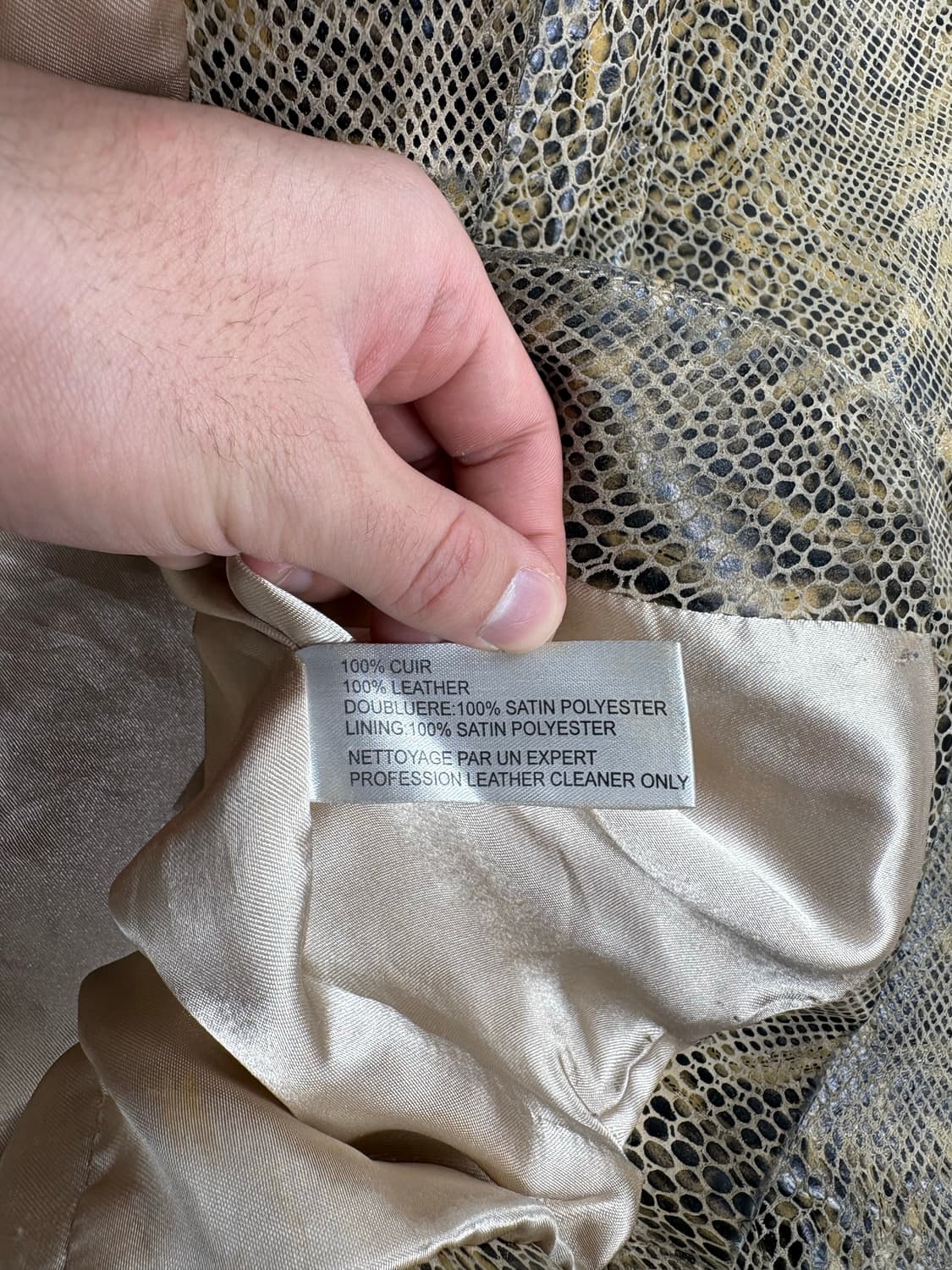  Nina Ricci Leather Jacket 상품이미지4