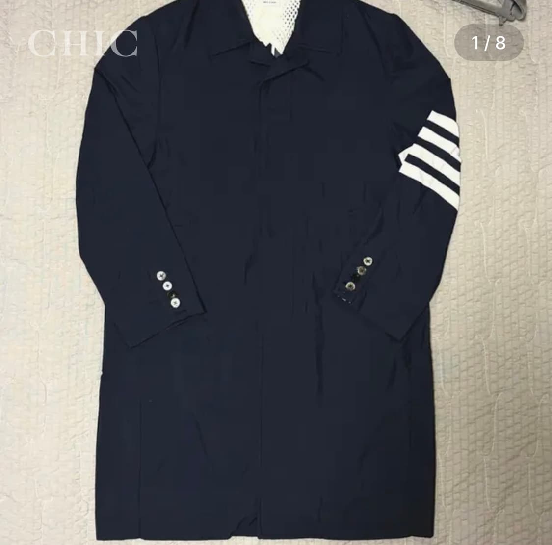 [톰브라운 사선완장 코트 (정품 / 한정판)] 상품이미지1