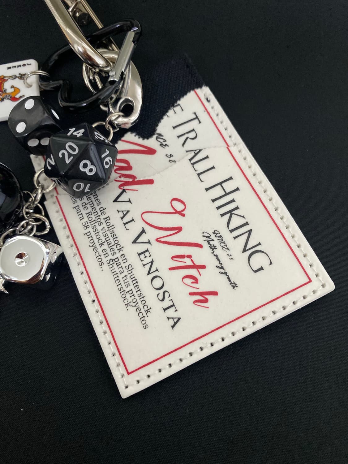 빈티지 카드 케이스 키링 상품이미지3