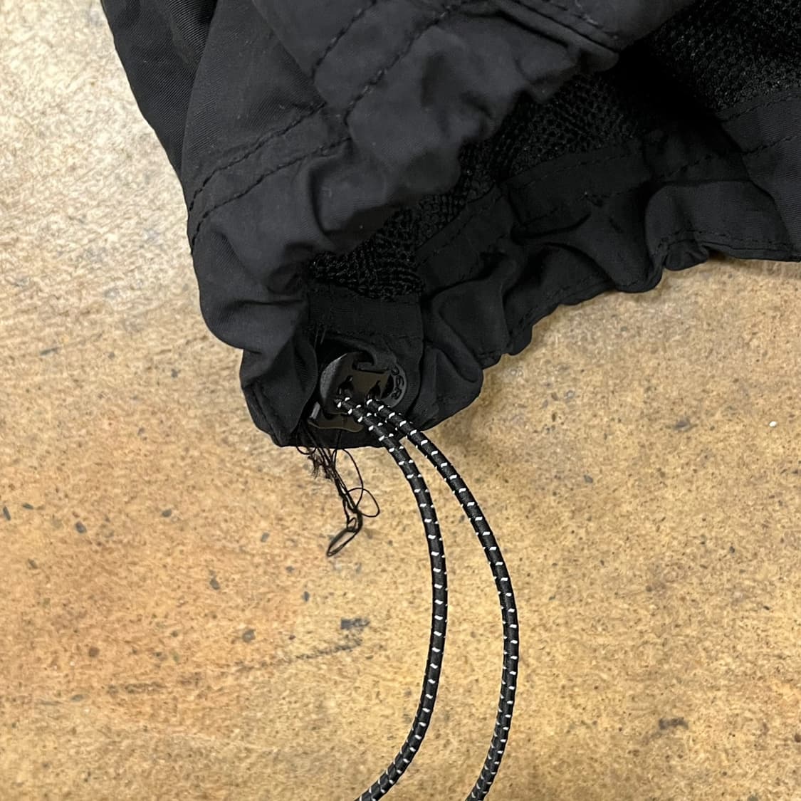 [정품/L] 아이더 블랙 아노락 후드 바람막이 b17 상품이미지6