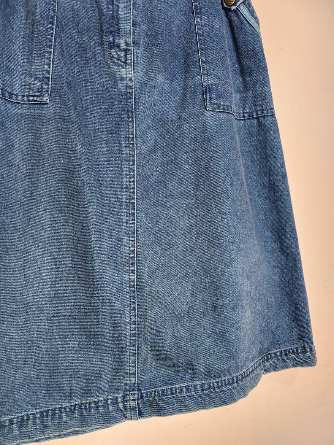 TeleMart 데님 A라인 스커트 상품이미지3