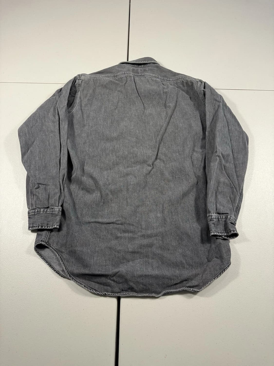 RRL 더블알엘 흑청 데님 셔츠 상품이미지6