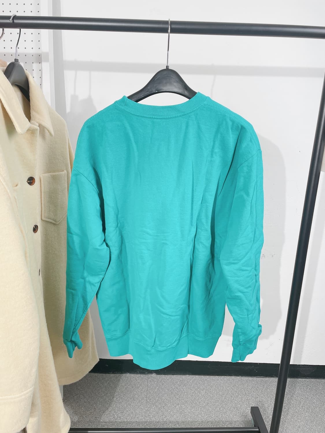 (정품/새상품) 스포티앤리치 공용 민트 클럽 맨투맨 상품이미지3