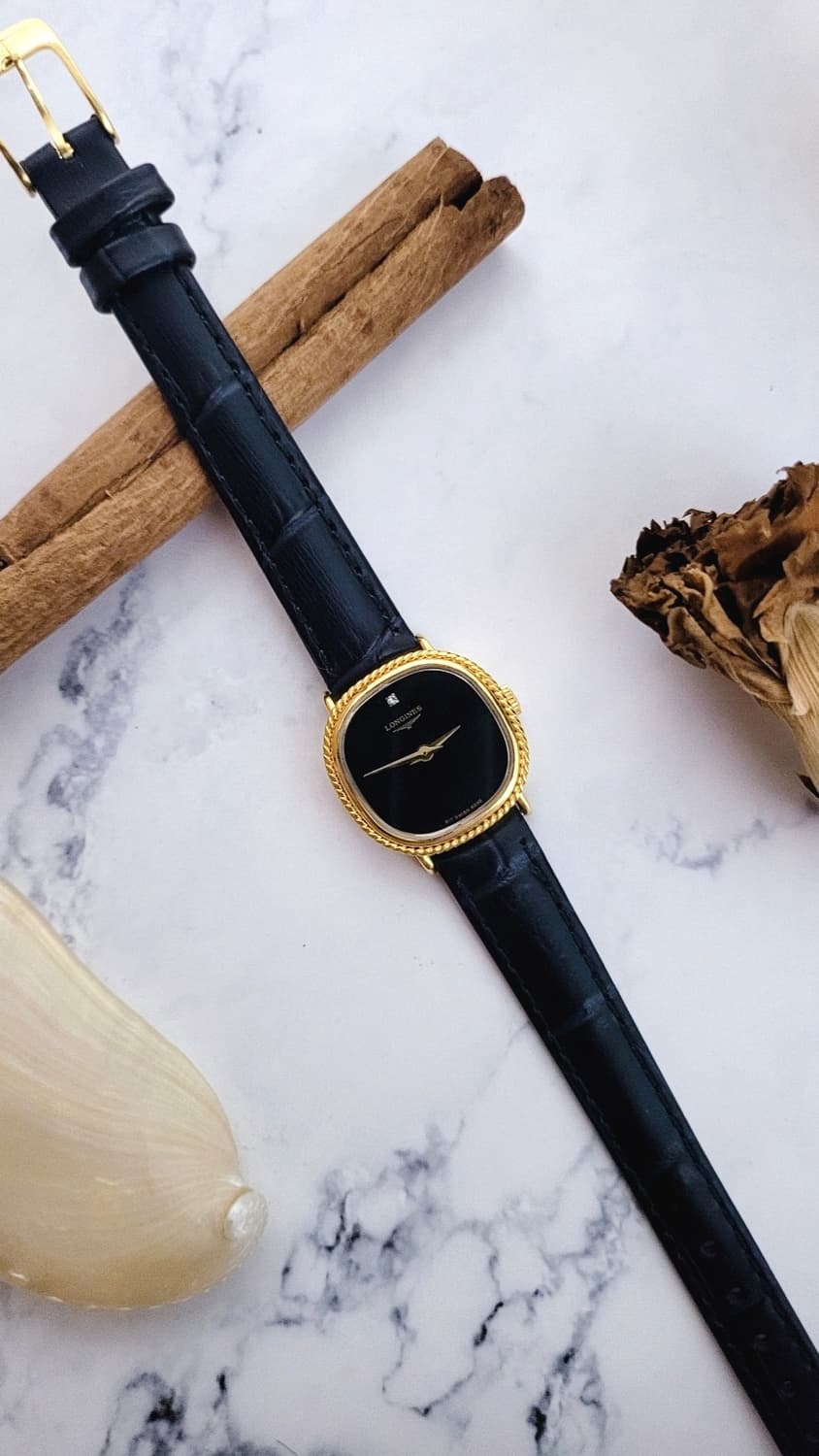 [특가상품]정품 론진 빈티지 817.4336 원포인트 다이아 로프 베젤 상품이미지5