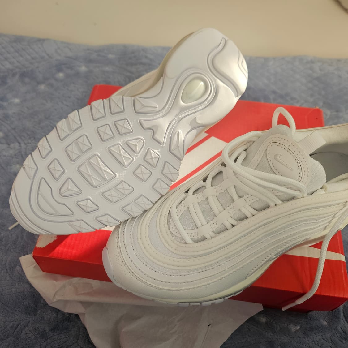 나이키 맥스 97 화이트 운동화 상품이미지6