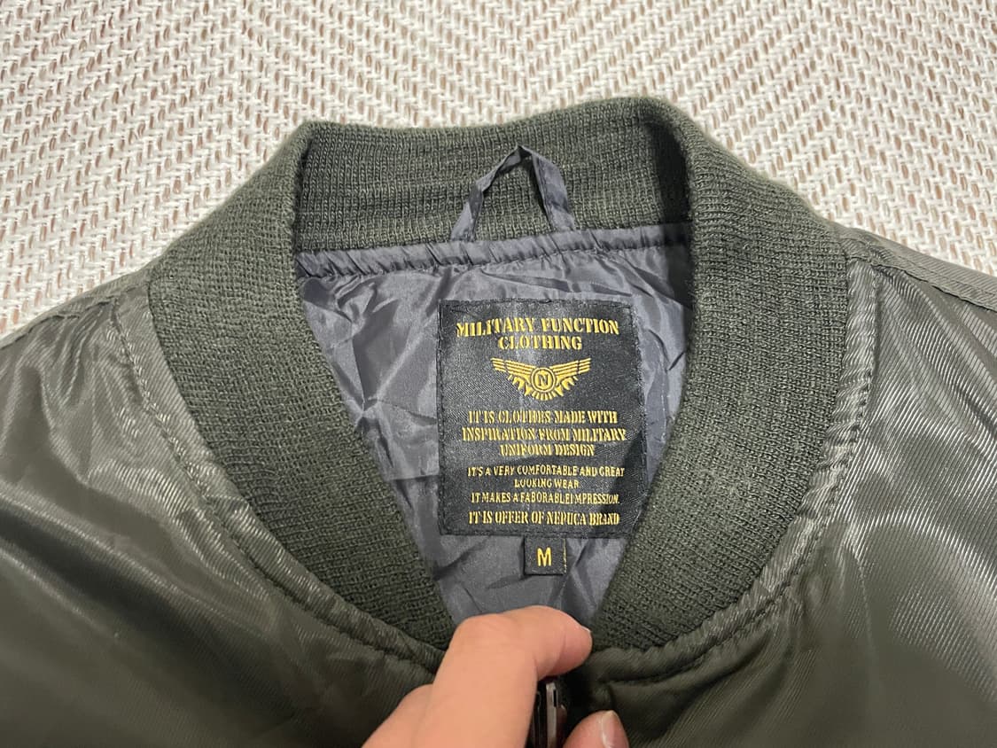 빈티지 밀리터리 플라이트 ma1 봄버 자켓  J03281 상품이미지2