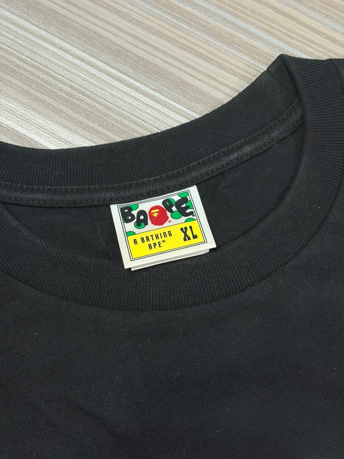 베이프 카모 반팔 티셔츠 XL 상품이미지2