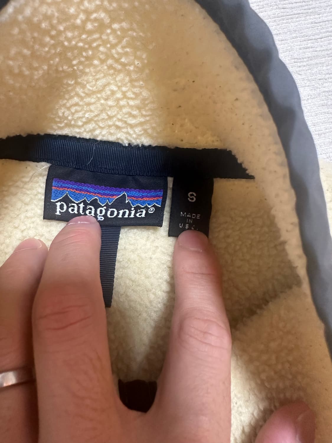 (S)90s 파타고니아 빈티지 신칠라 버터엘로우 상품이미지4