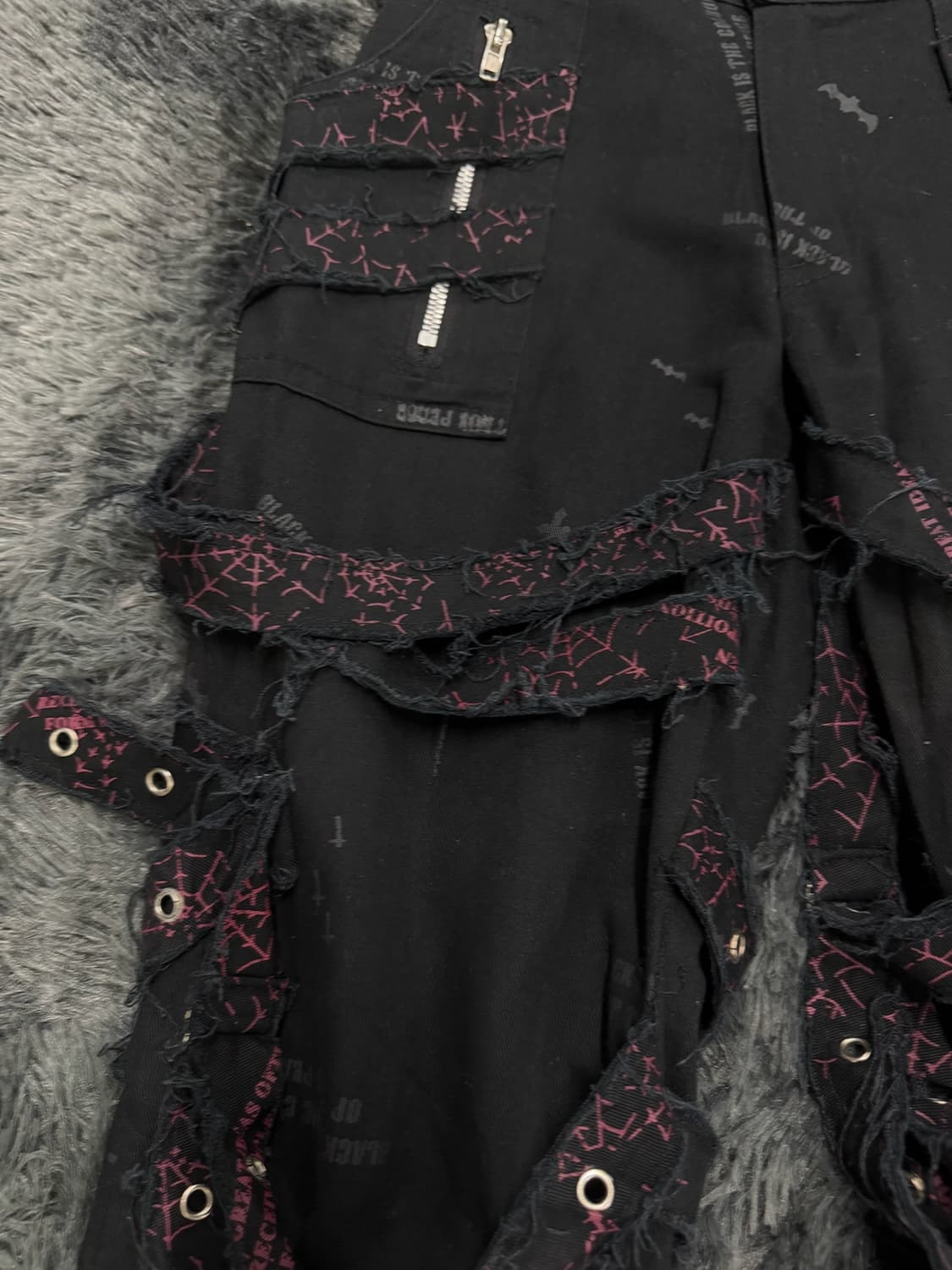 GLP 그런지 스트랩 펑크 팬츠 상품이미지7