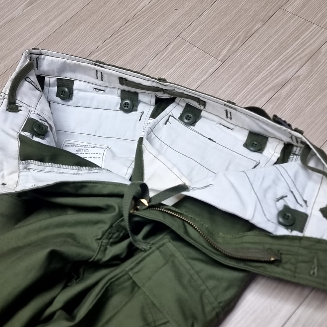 ymcl 미군 m56 밀리터리 복각팬츠(26~30인치) 상품이미지7