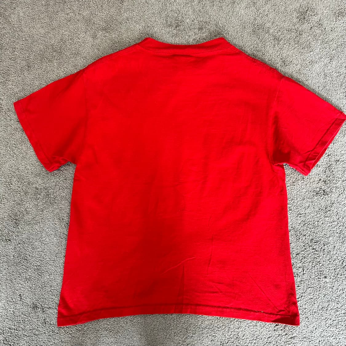 빈티지 00s Rude Boyz 프린팅 미디크롭 반팔티L 상품이미지5