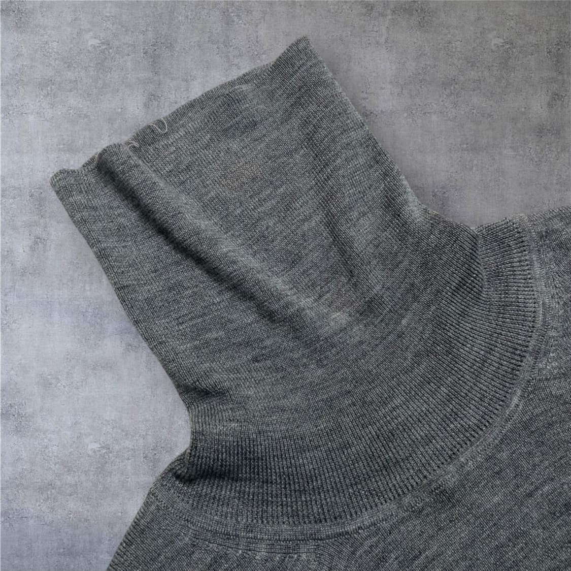 필리파케이 Filippa k 그레이 울 터틀넥 반팔 니트 S 상품이미지5