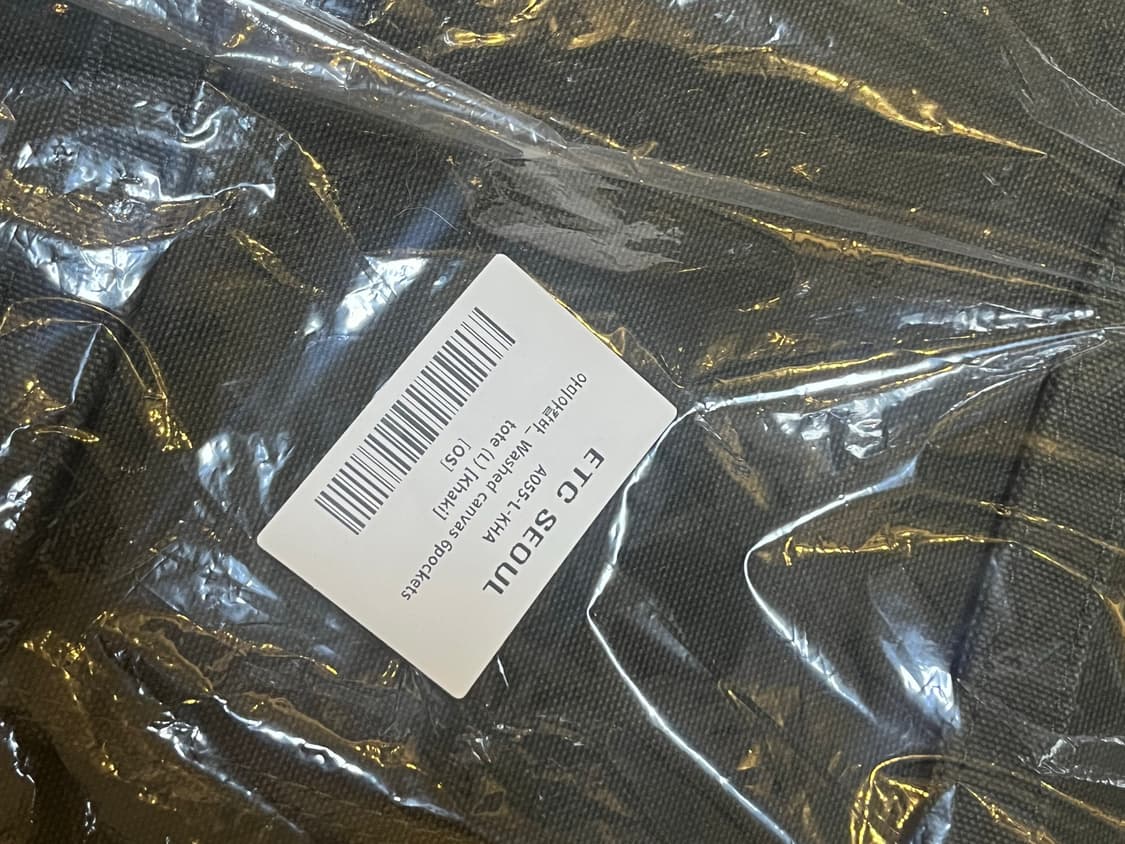 아미아칼바 캔버스 6포켓 토트백 L 상품이미지2