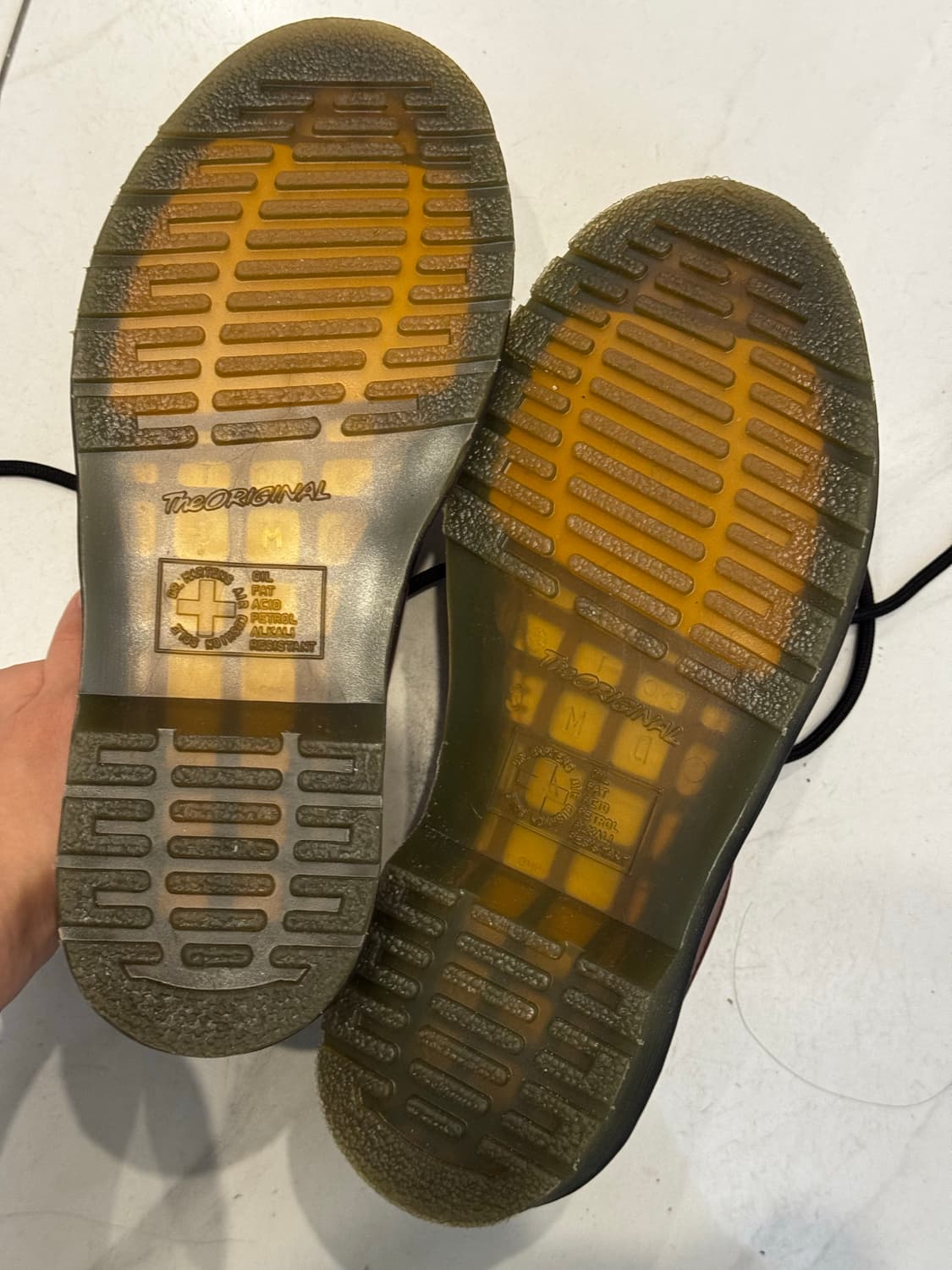 닥터마틴 1461 스무스 체리레드 UK 4 , 230 사이즈 상품이미지7