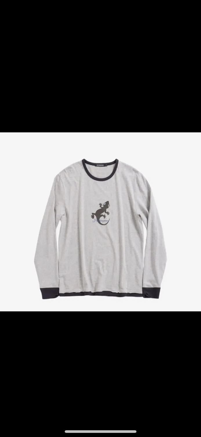 [3] 해칭룸 Lizard Ringer Tee M.Grey 상품이미지1