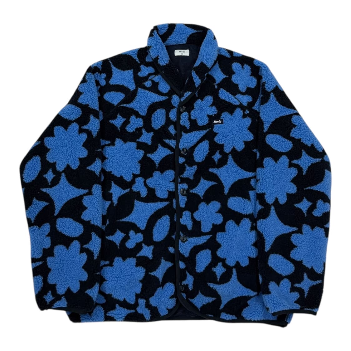 MMLG 엠엠엘지 위플랜트 플리스 가디건 블루 L 상품이미지1