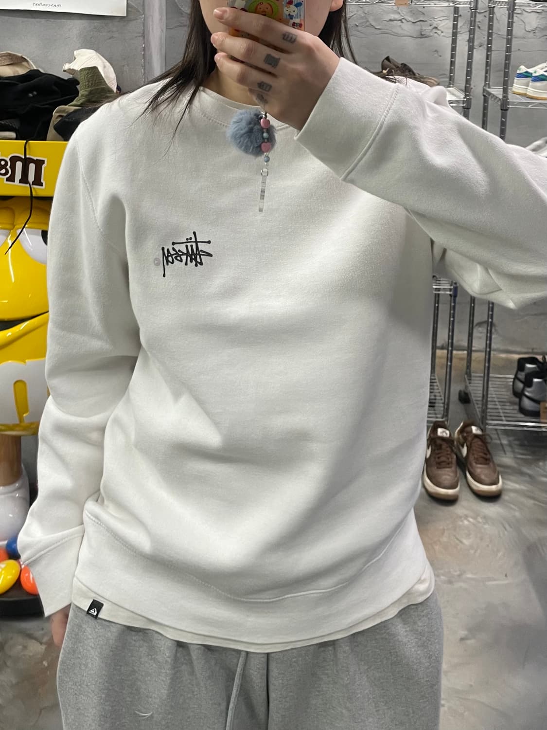 스투시 스탁로고 스웻셔츠 상품이미지8