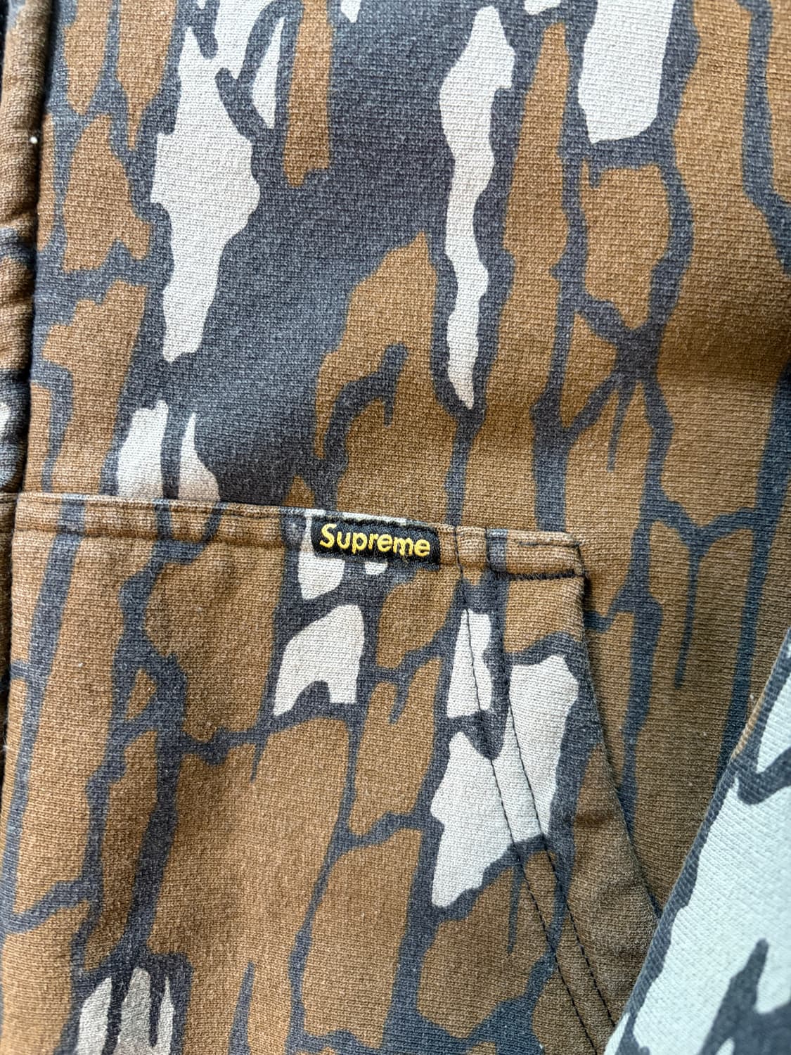 슈프림 25ss 워크집업 후디 모시오크 트리바크 상품이미지5