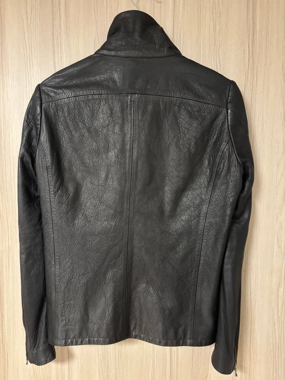 사슴가죽 비대칭자켓 상품이미지2