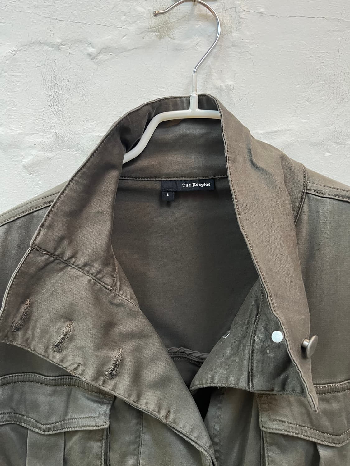 The kooples 유틸리티 카키 베스트 S 상품이미지2