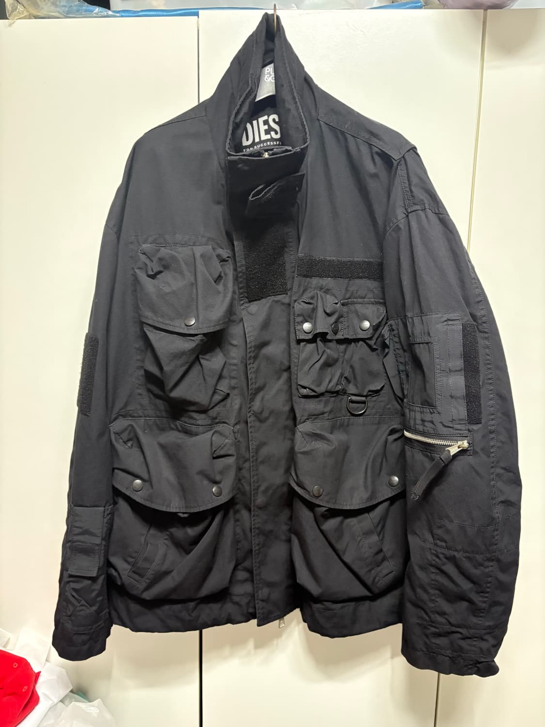 Diesel J-BUMS 블랙 자켓 XL 상품이미지1