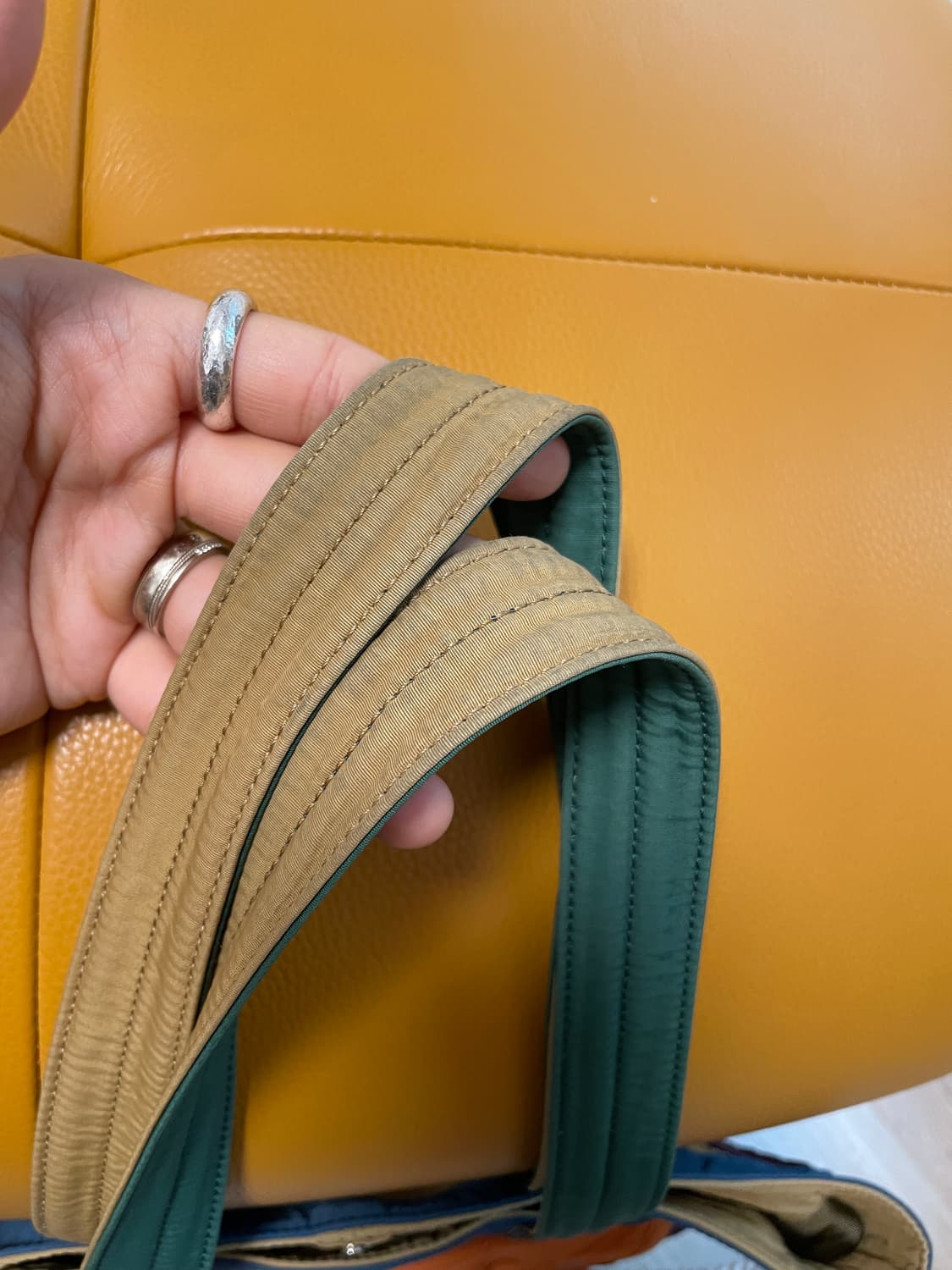 포터X빔즈보이 컬러 블록 토트백 상품이미지8