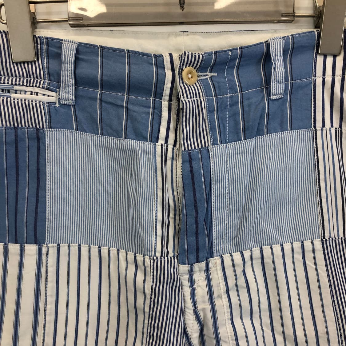 폴로 랄프로렌 패치워크 반바지 33 인치 마드라스 상품이미지2