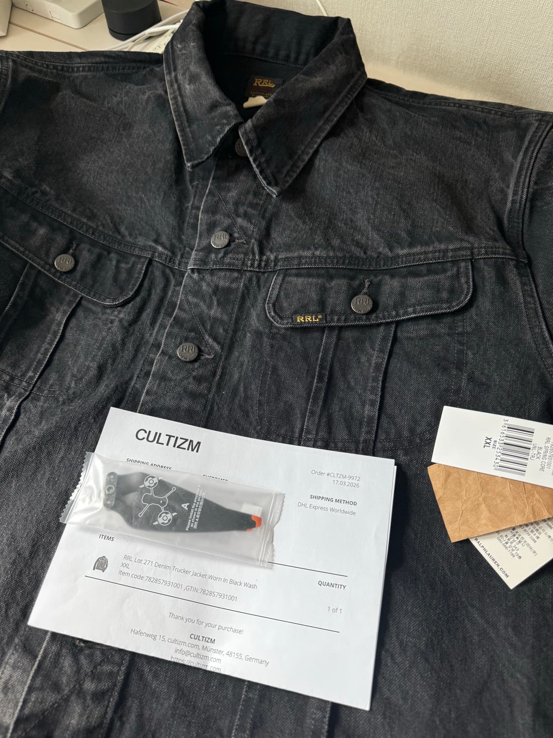 더블알엘 lot271 xxl 새상품 판매합니다 상품이미지1