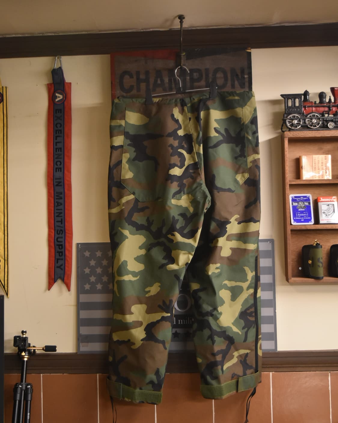 미군 오리지널 우드랜드 고어텍스 팬츠 LS (Large-Short) 상품이미지5