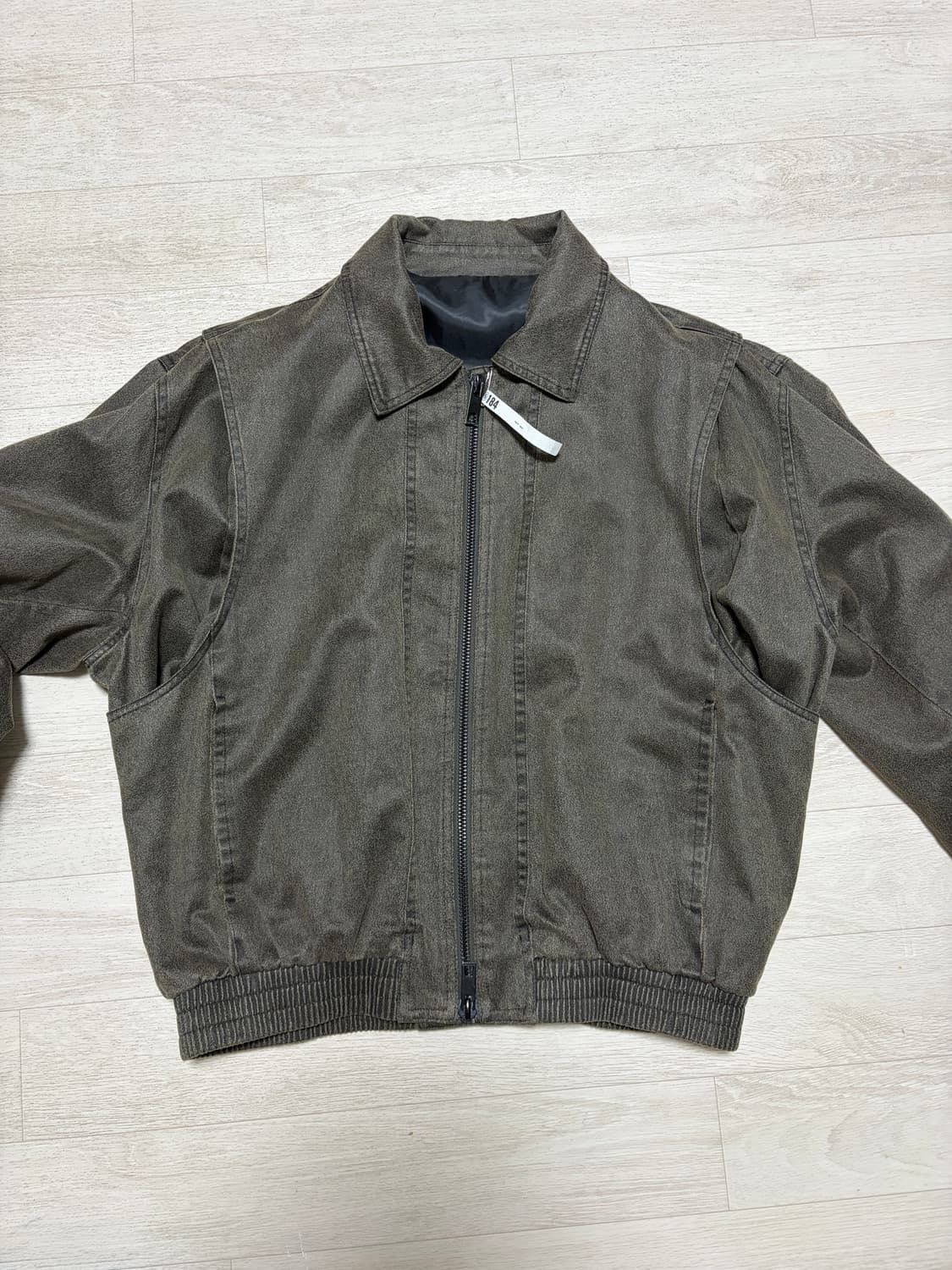 라퍼지스토어 버핑레더 오버핏 MA-1 자켓 급처 상품이미지2