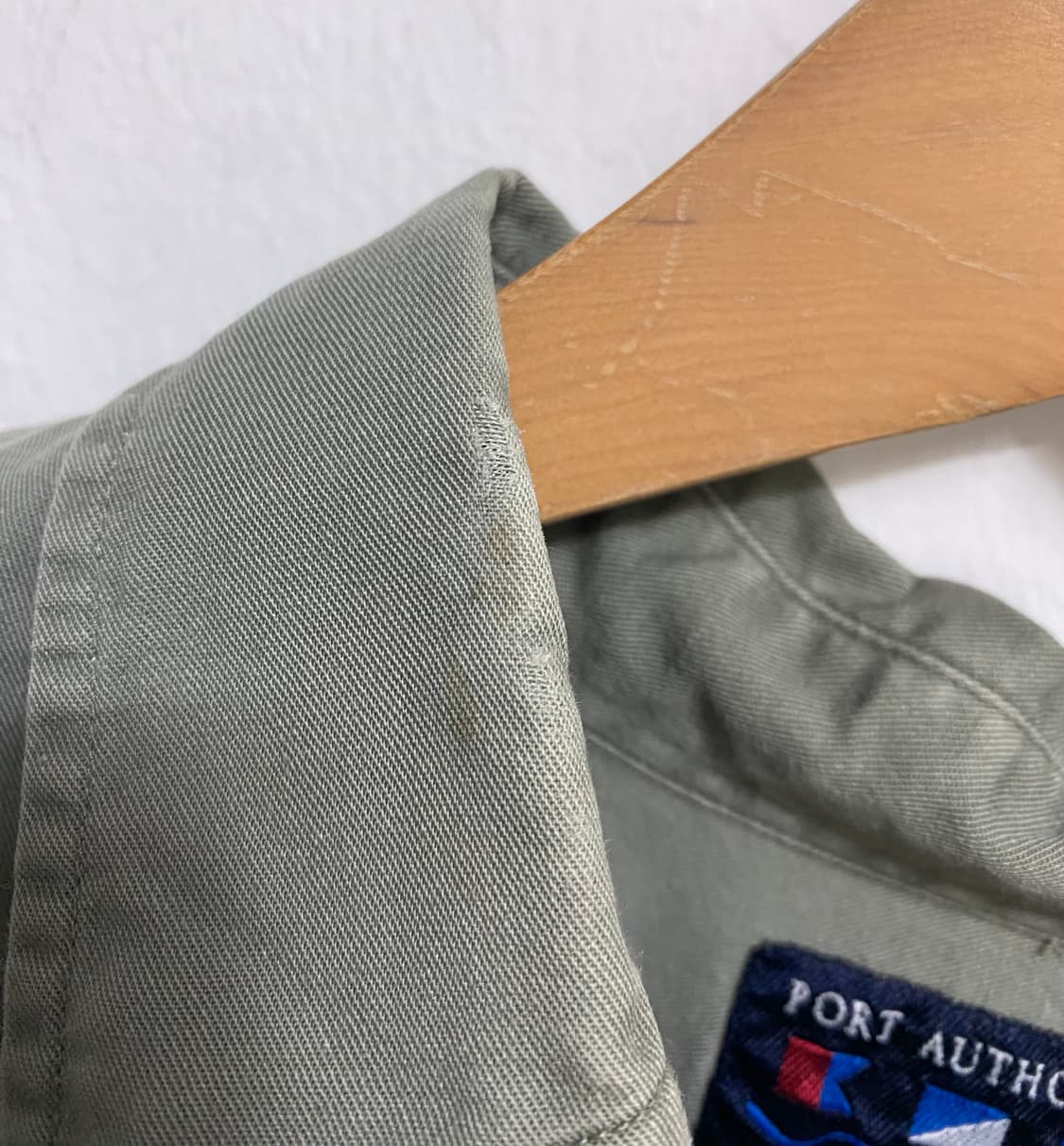 Port authority 90’s 알래스카 에어플레인 항공셔츠 상품이미지7