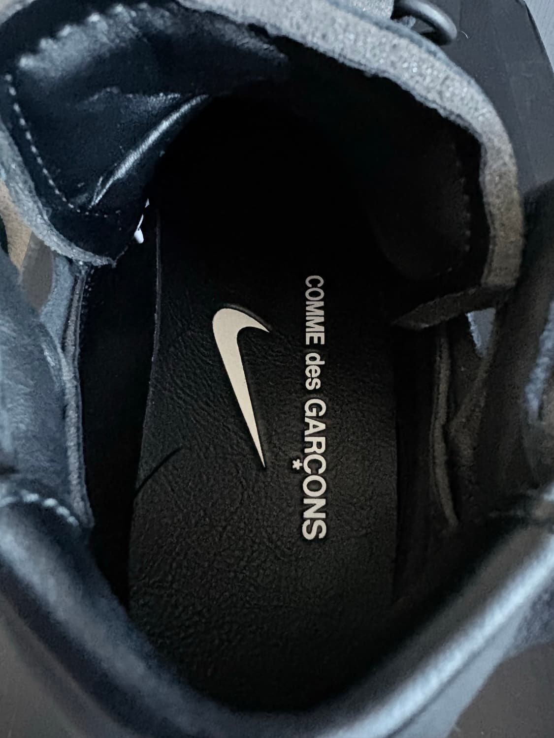 (280) 나이키 X 꼼데가르송 에어포스 미드 블랙 상품이미지4